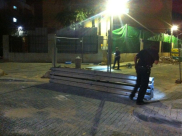 يافا: الشرطة تطارد شاب للاشتباه بحوزته ممنوعات في شارع يهودا هيميت